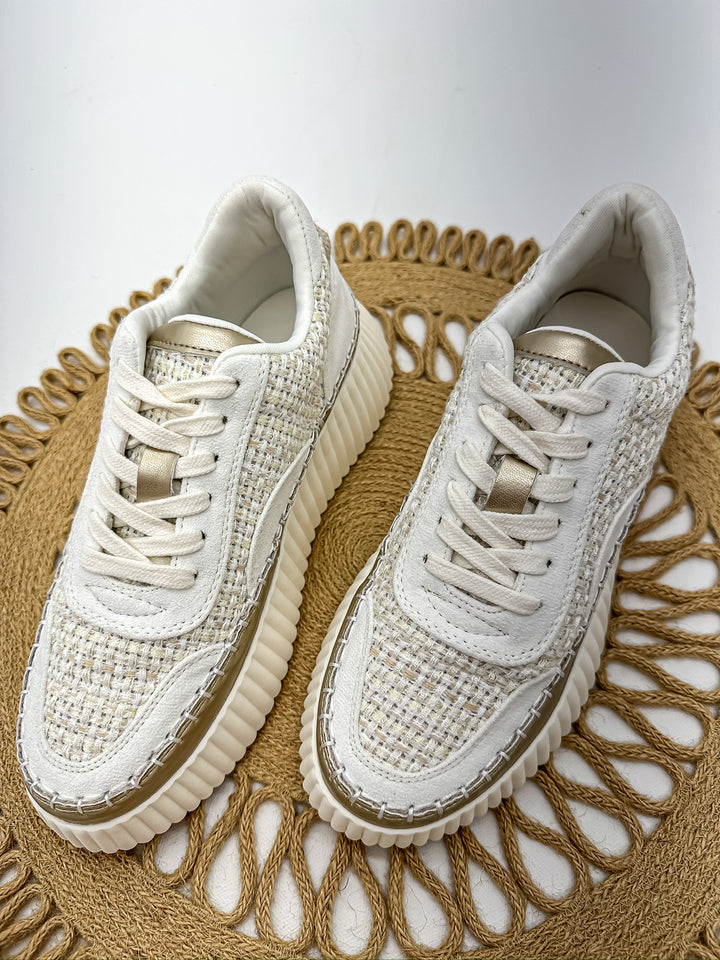 Go To Sneaker-Natural Woven