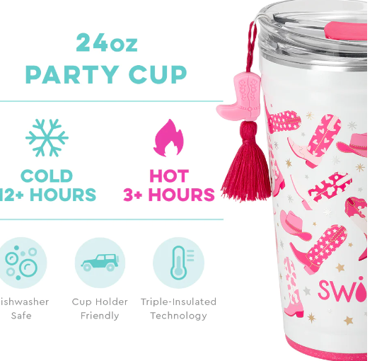 Swig Party Cup 24oz. Let's Go Girls