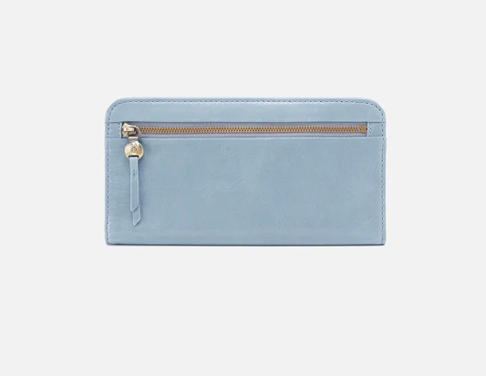 Hobo Angie Continental Wallet - Cornflower