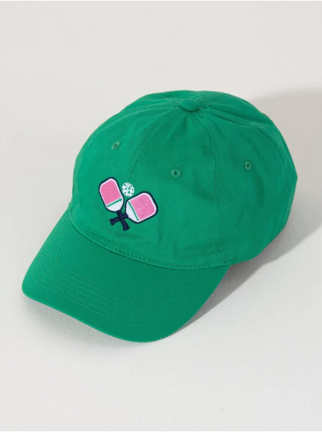 Green Pickle Ball Hat