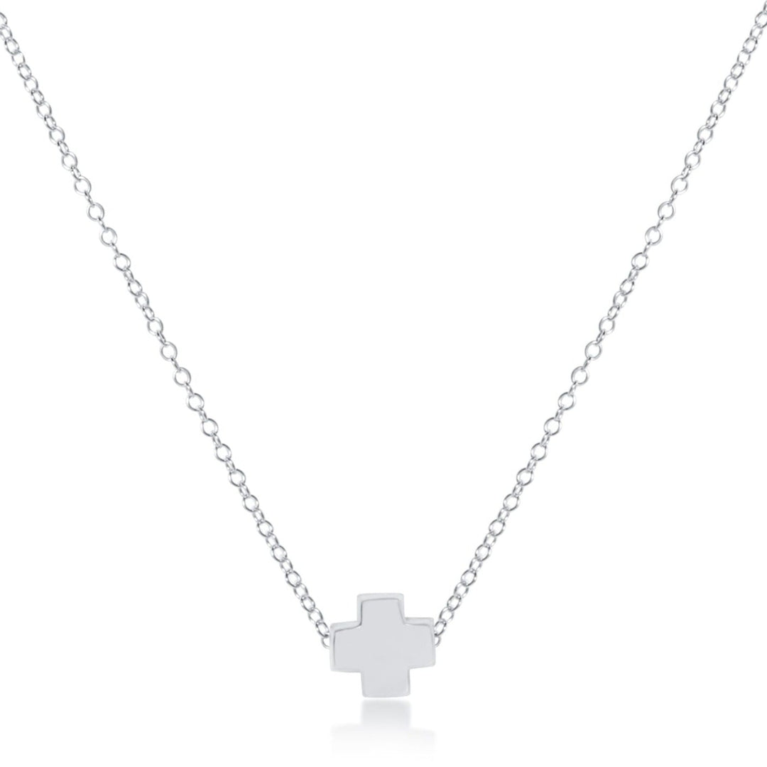 enewton 16" Necklace Cross-Silver