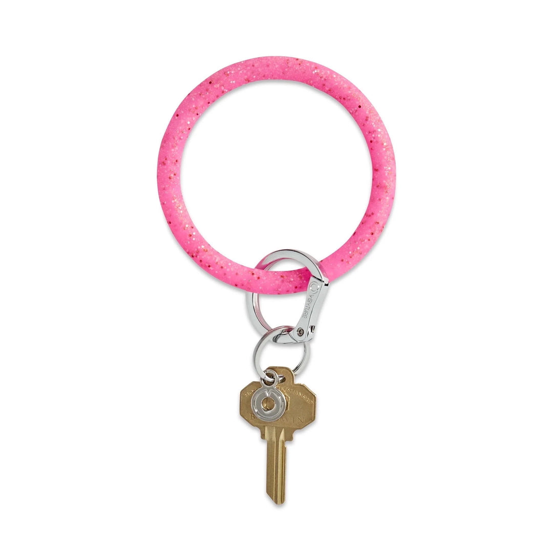 O-Venture Key Ring-Tickled Pink Confetti