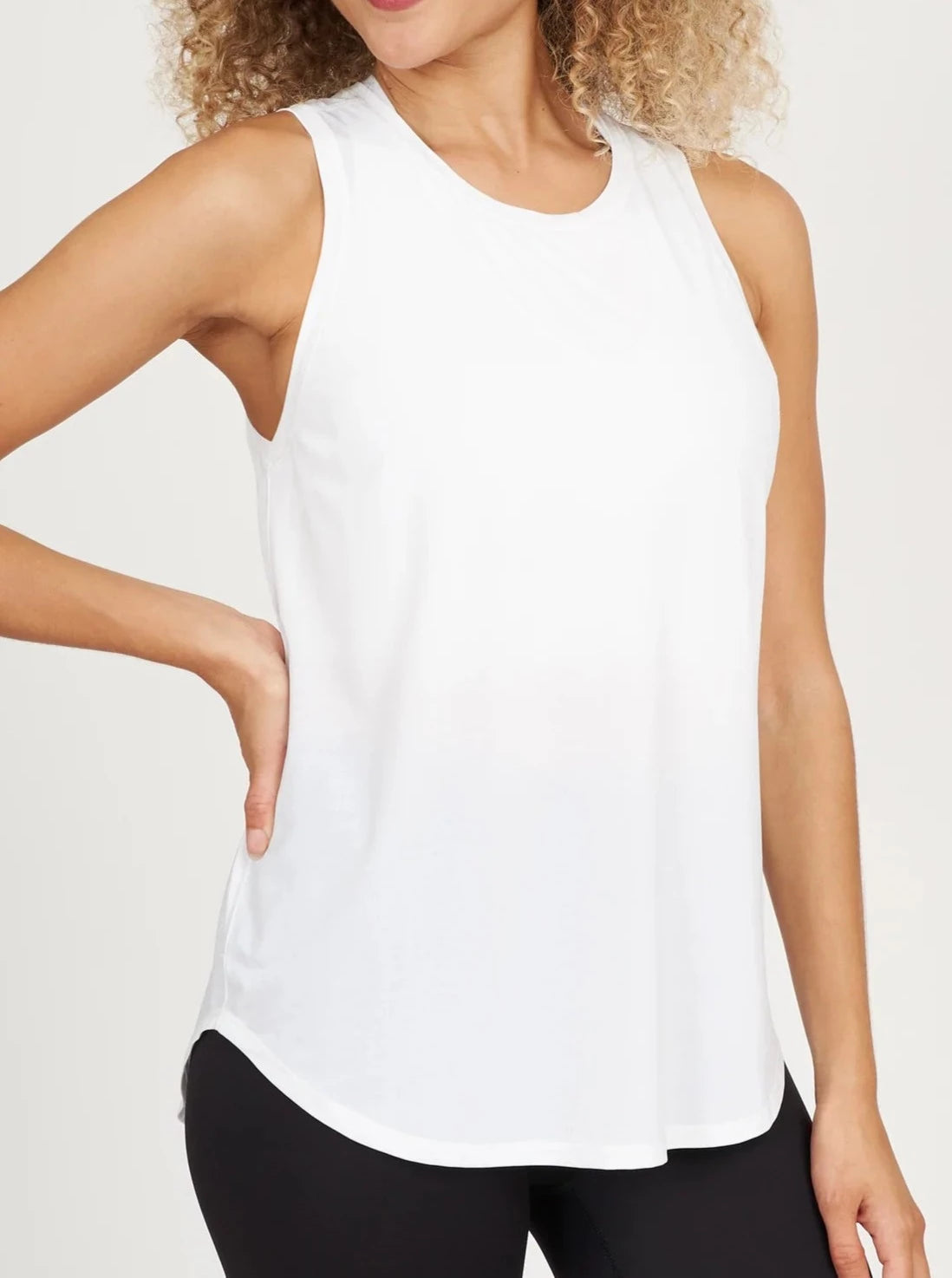 Spanx Go Lightly Tank White-Final Sale – Hip Chics Boutique
