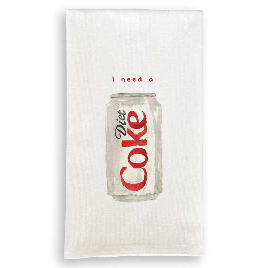 I Need a Diet Coke Dish Towel
