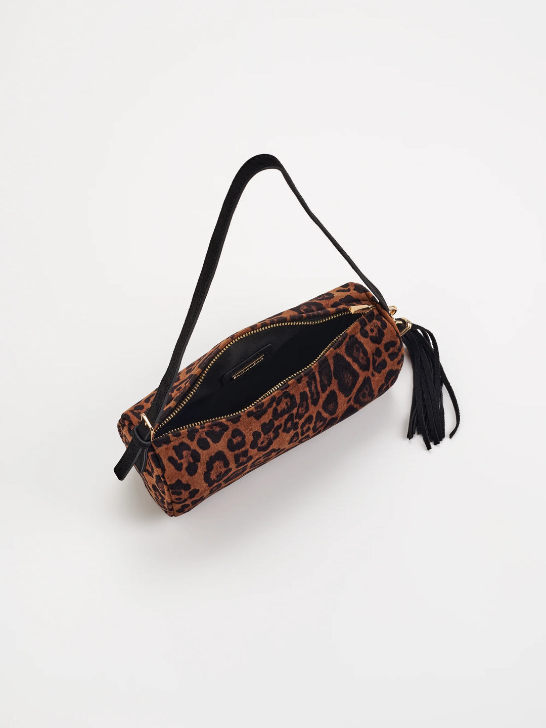Kylie Barrel Shoulder Bag - Leopard