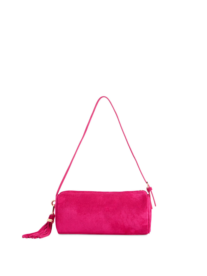 Kylie Barrel Shoulder Bag - Magenta