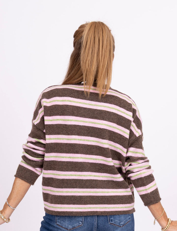 Strawberry Mocha Cardigan