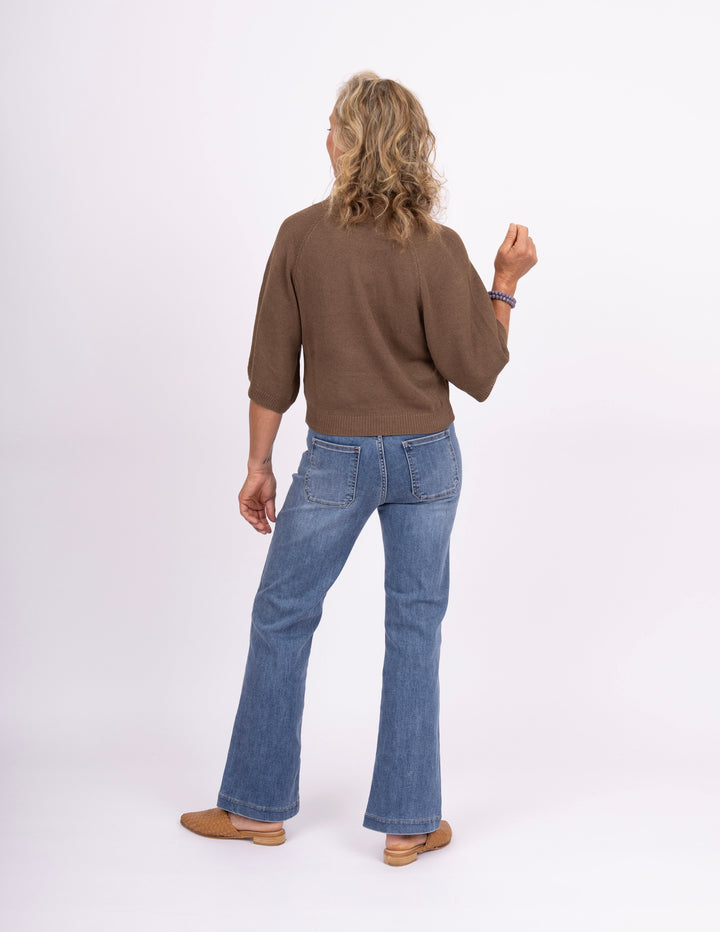 Annalisa Moss Brown Sweater