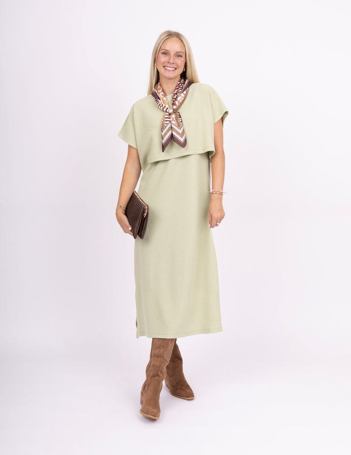 Desert Sage Cloudy Knit Dress
