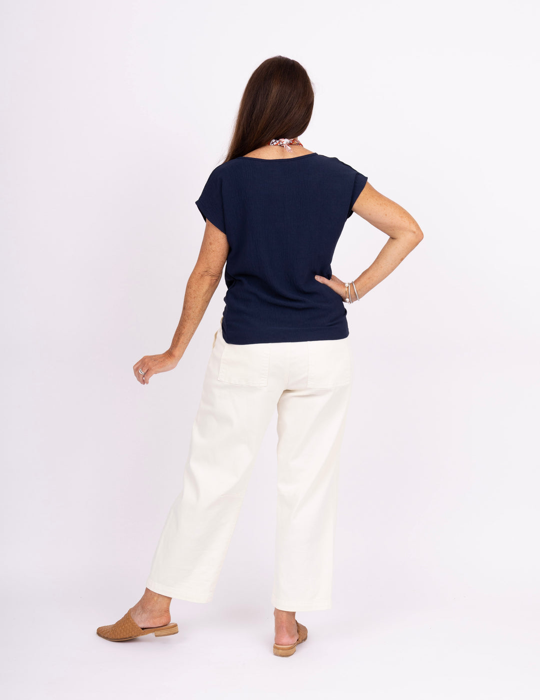 Knot Your Basic Navy Top