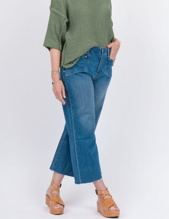 Adina Straight Leg Crop Jeans