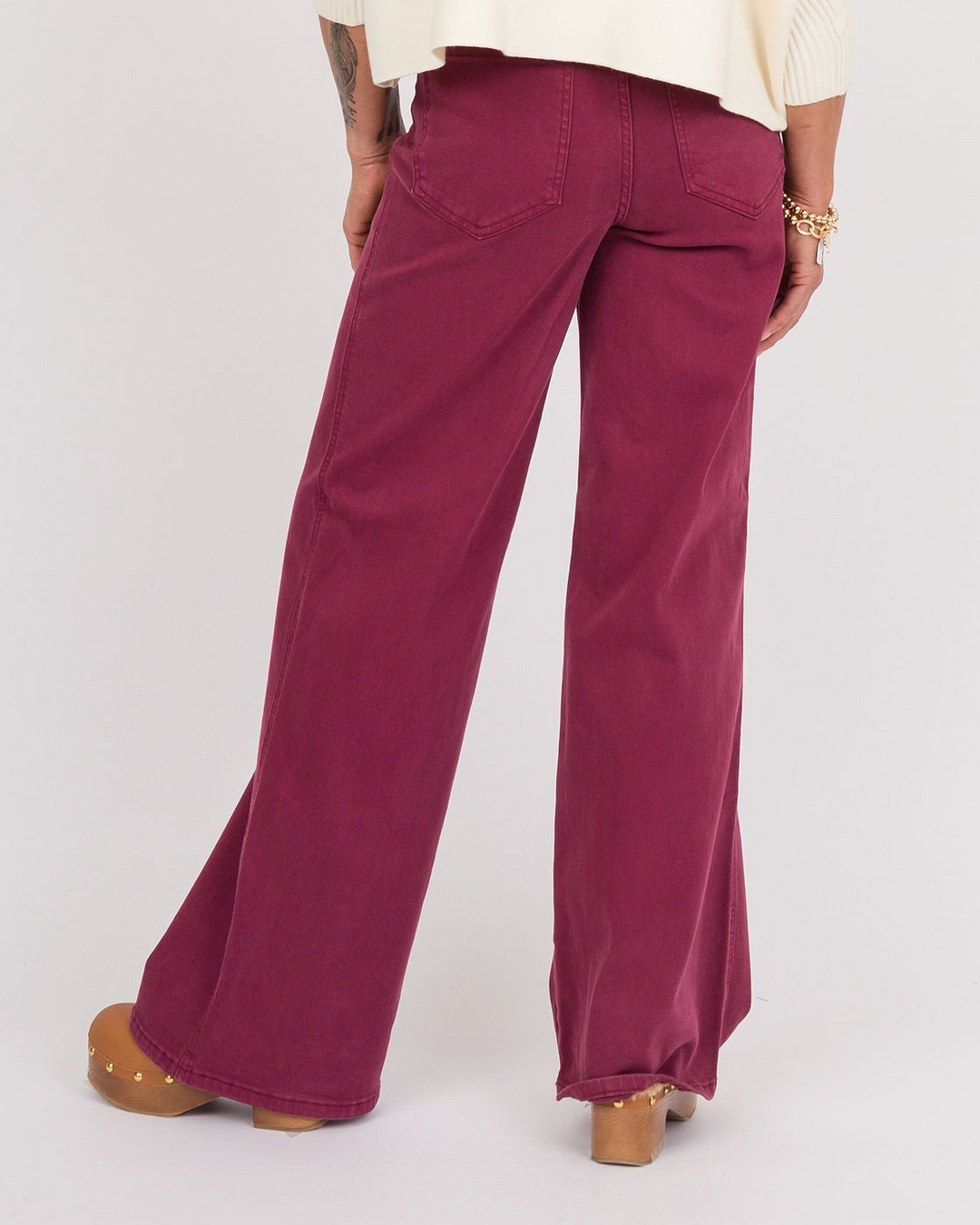 Judy Blue HW Tummy Control LUX Retro Wide Jeans