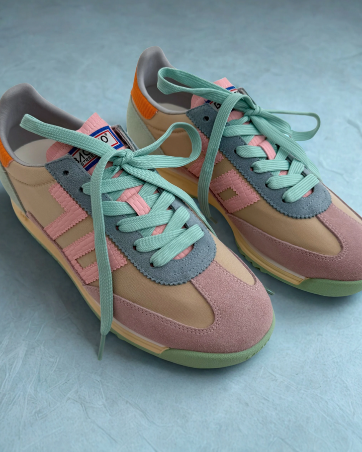 BACK 70 - BARKLEY JOGGER in MULTI PINK GREEN Sneakers