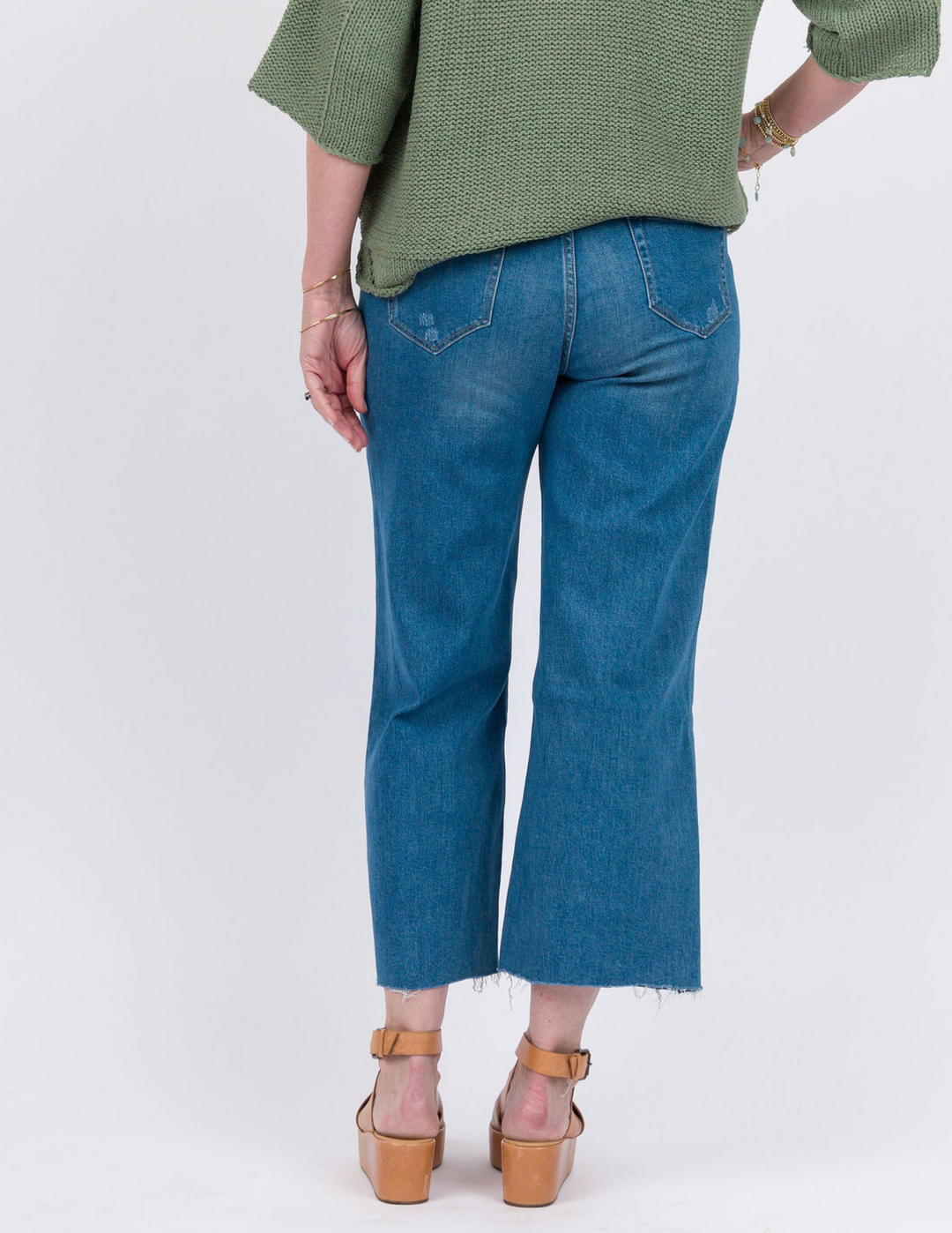 Adina Straight Leg Crop Jeans