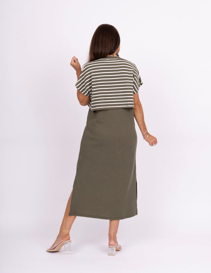 Lakewell Dress - Olive