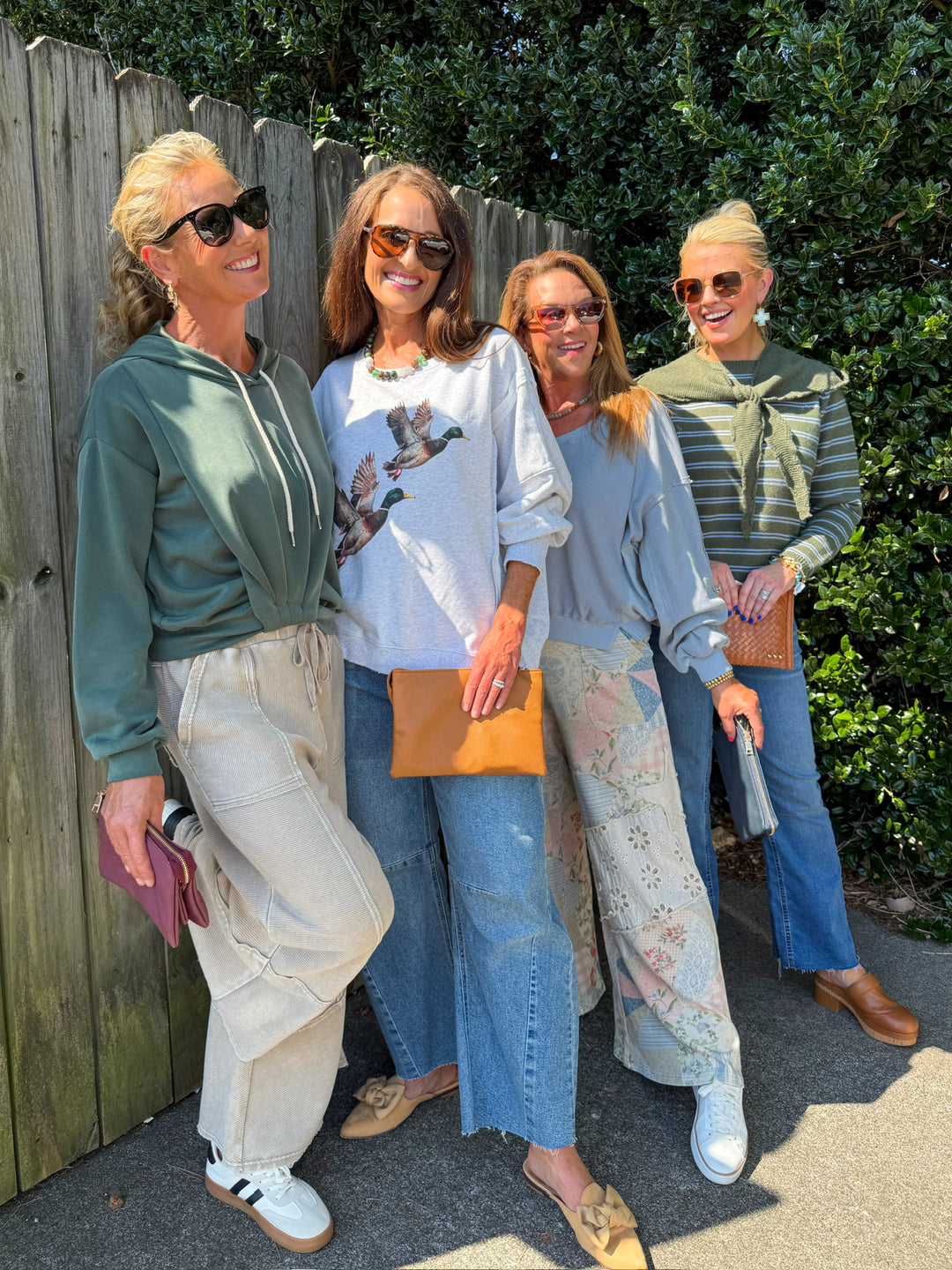 Duck Graphic Grey Sweatshirt