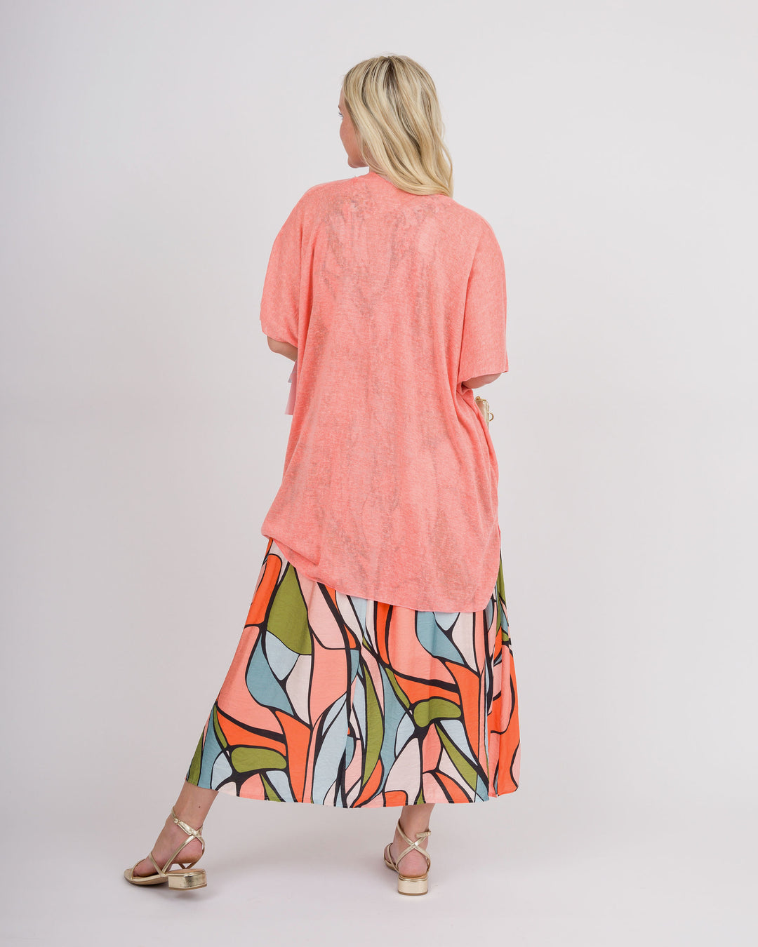 Coral Hacci Kimono