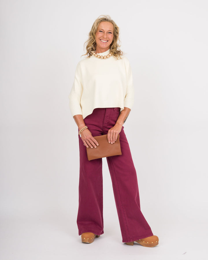 Judy Blue HW Tummy Control LUX Retro Wide Jeans