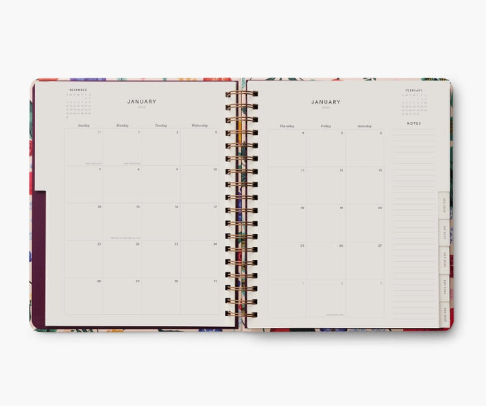 Rifle Paper Co. 2024 Blossom Hardcover Planner
