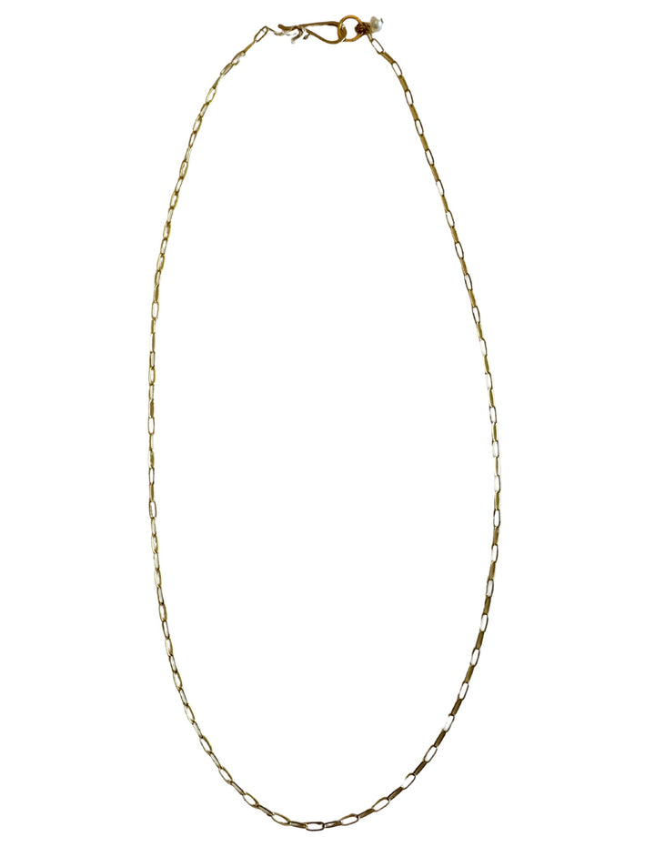 J.Mills Studio Small Paperclip Chain- 24"