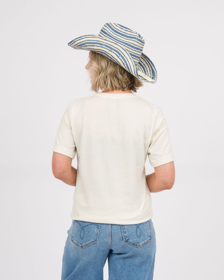 Preppy Fish Flag Patriotic Tee