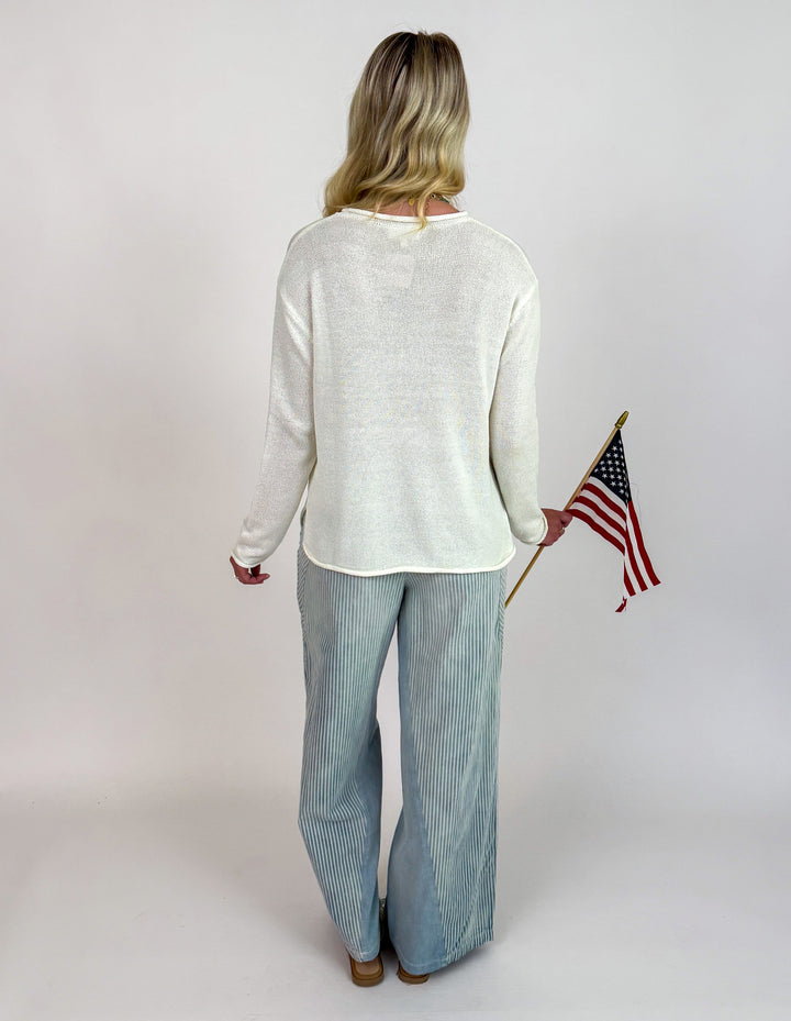 USA Cocktails Sweater