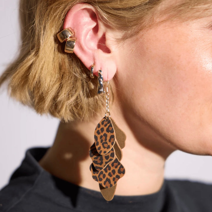 Leopard Florence Earrings