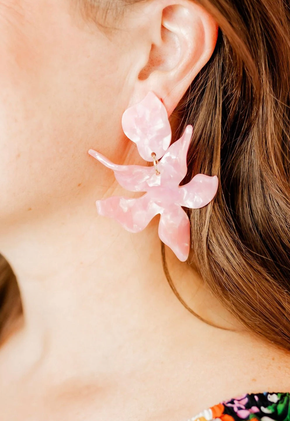 Linny Co - Flora Ballet Slipper Earrings-Final Sale