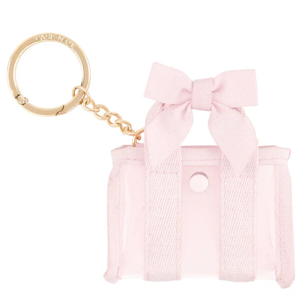 Case-Mate Jelly Tote Bag Keychain - Pink