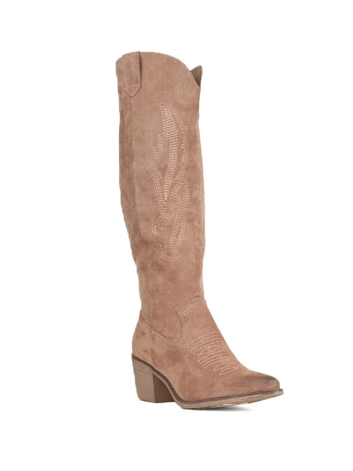 Wilder Taupe Tall Boots