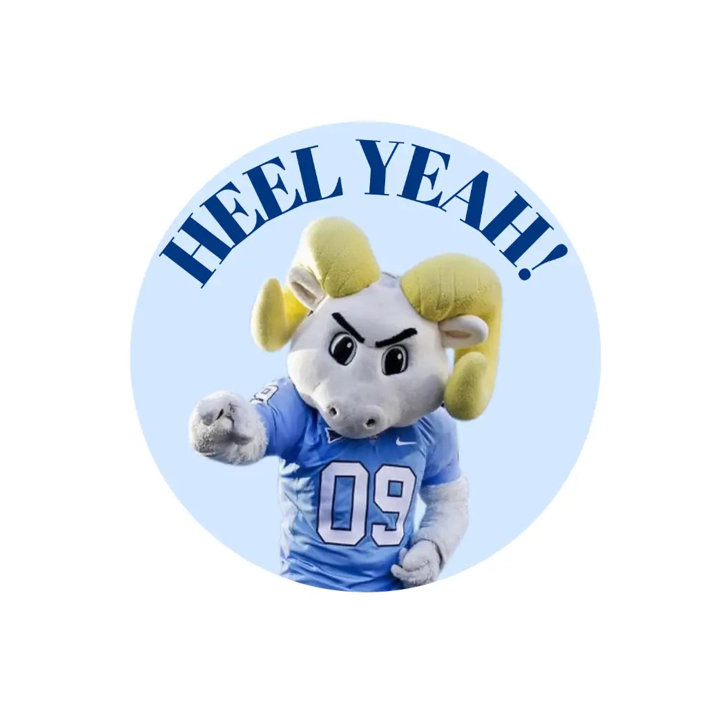 Game Day Buttons - UNC Heel Yeah !
