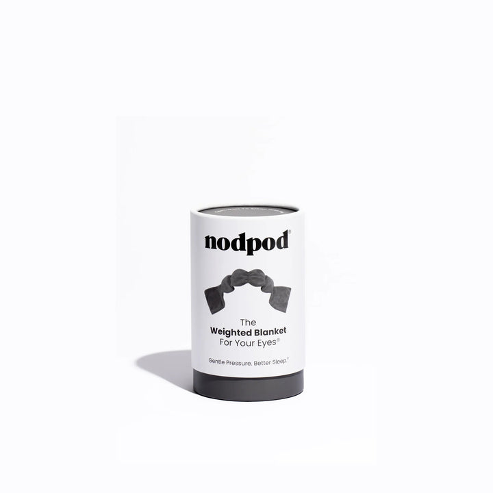 NodPod Weighted Eye Blanket - Fossil Gray