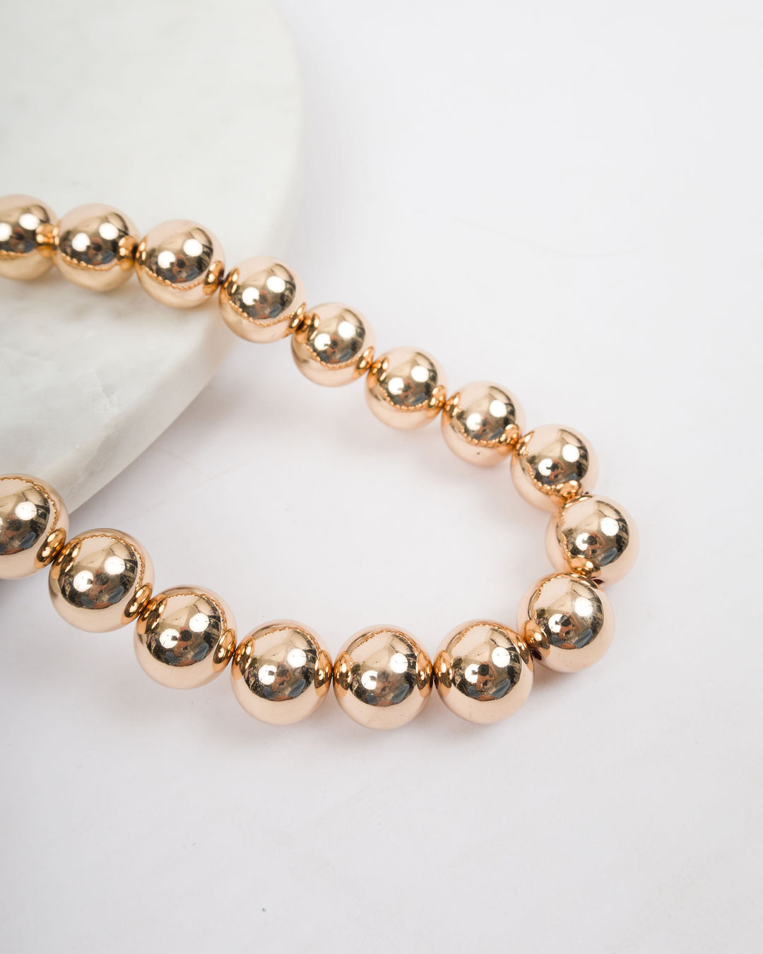 Gold Ball Necklace
