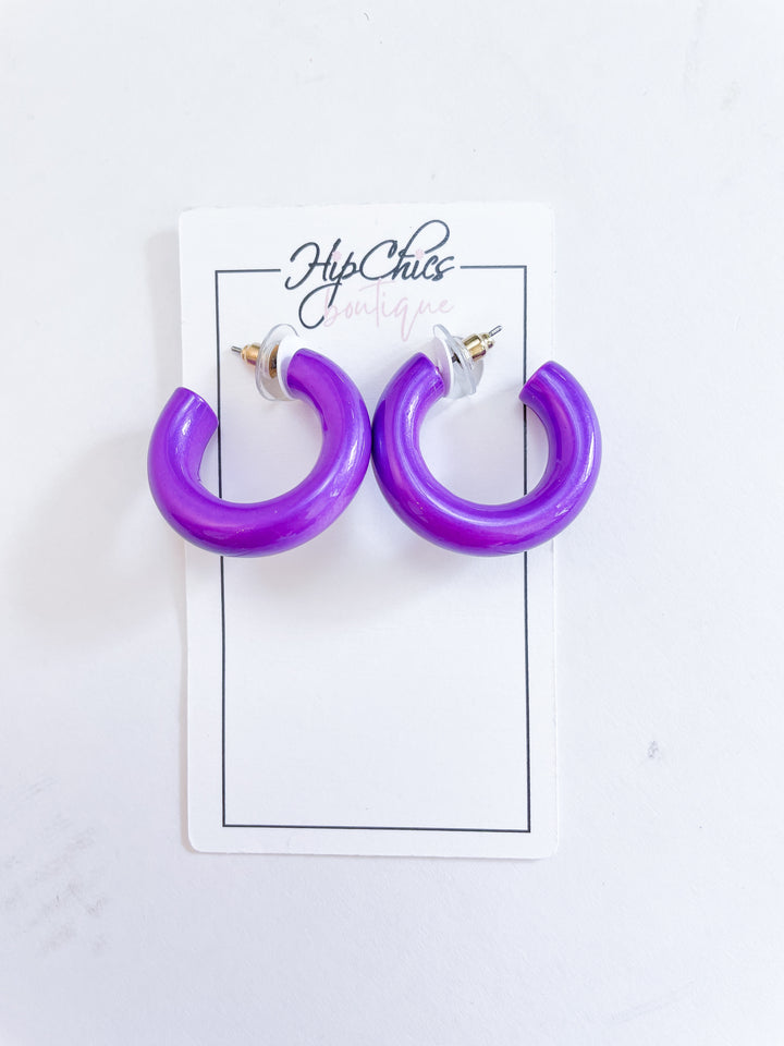 Metallic Earrings Small