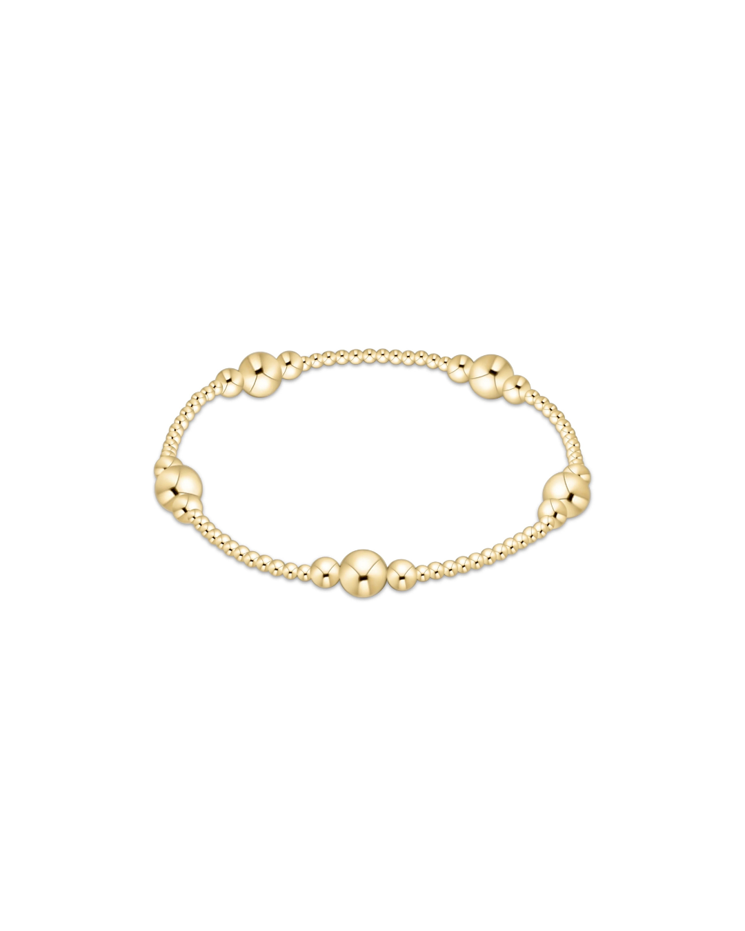 enewton Purpose Gold 6mm Bead Bracelet