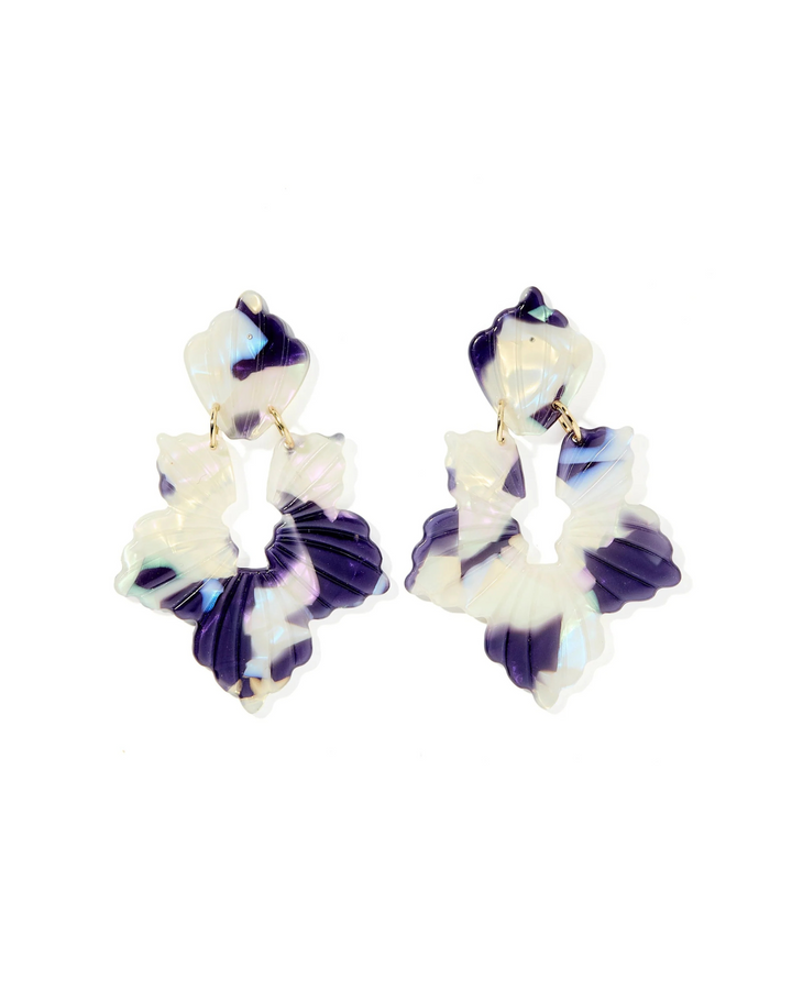 Linny Co- Michelle Midnight Rain Earrings