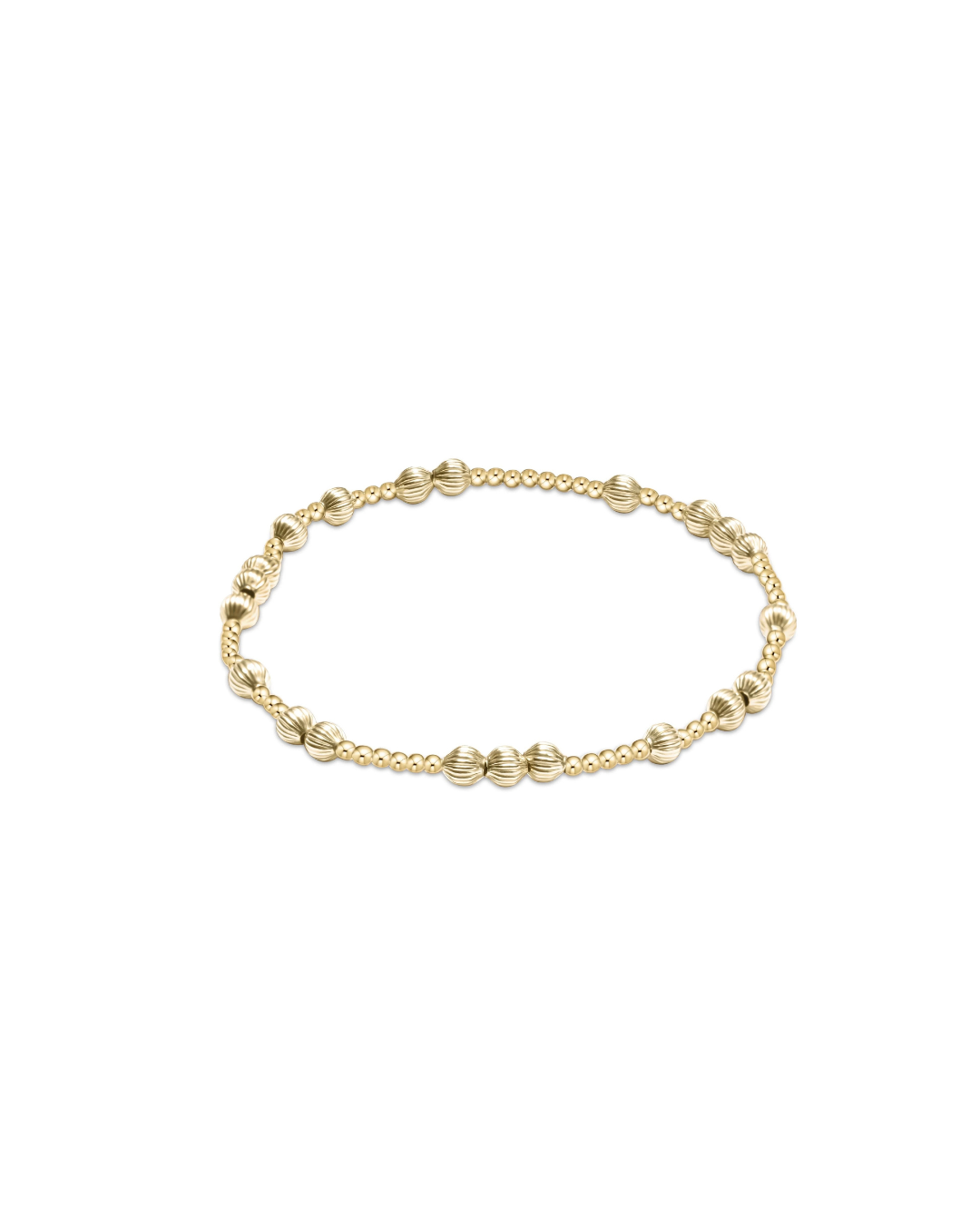 enewton Hope Unwritten Dignity 4mm Bead Bracelet - Gold