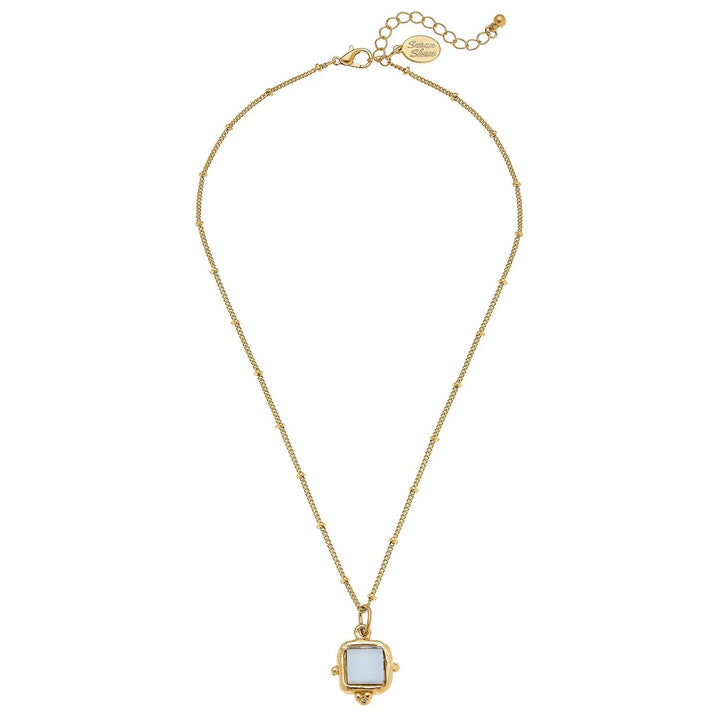 Charlotte Dainty White Necklace
