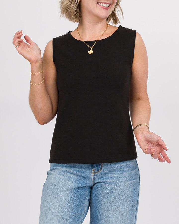 Hilarie Tank - Black