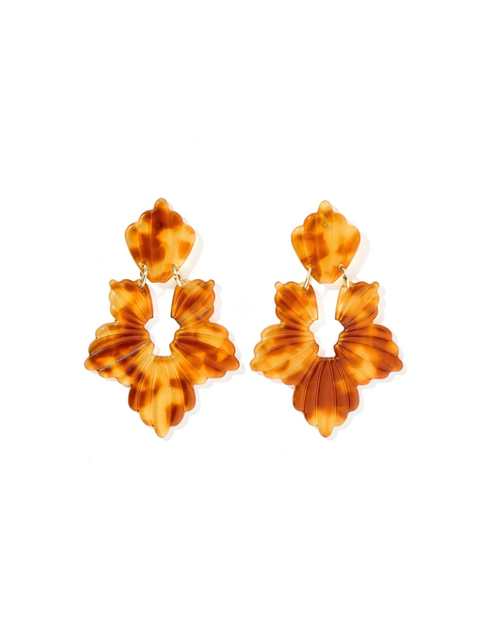 Linny Co- Michelle Caramel Earrings