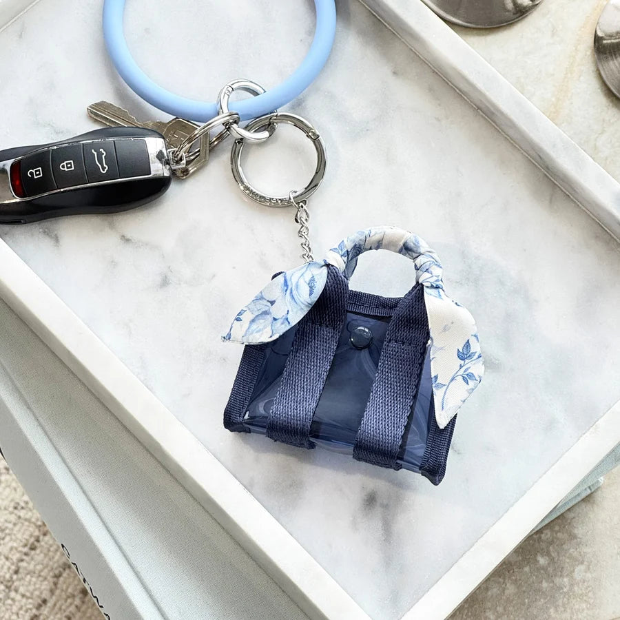 Case-Mate Jelly Tote Bag Keychain - Something Navy Twilly