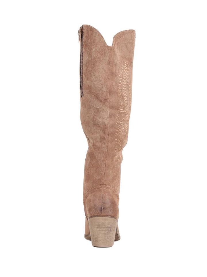 Wilder Taupe Tall Boots