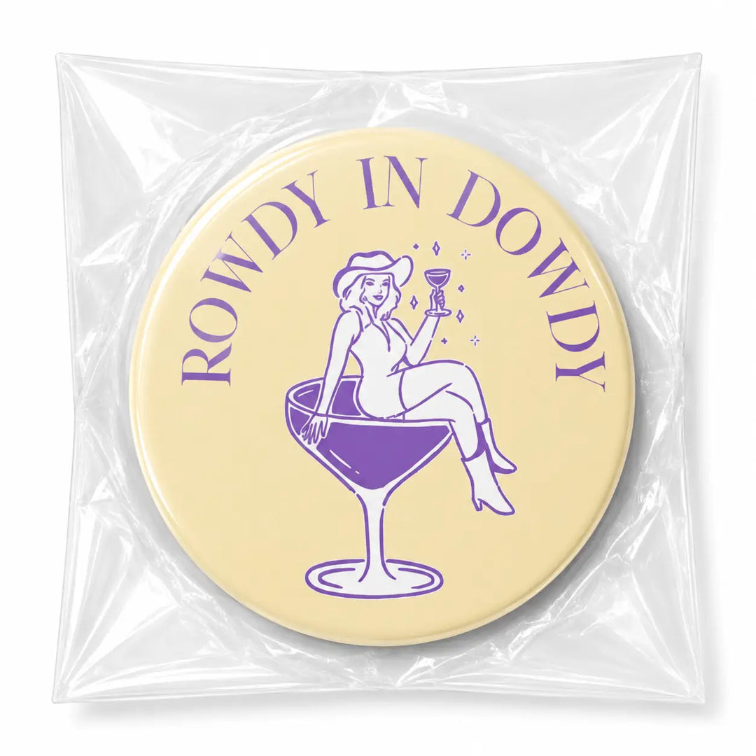 Game Day Buttons - ECU Rowdy in the Dowdy