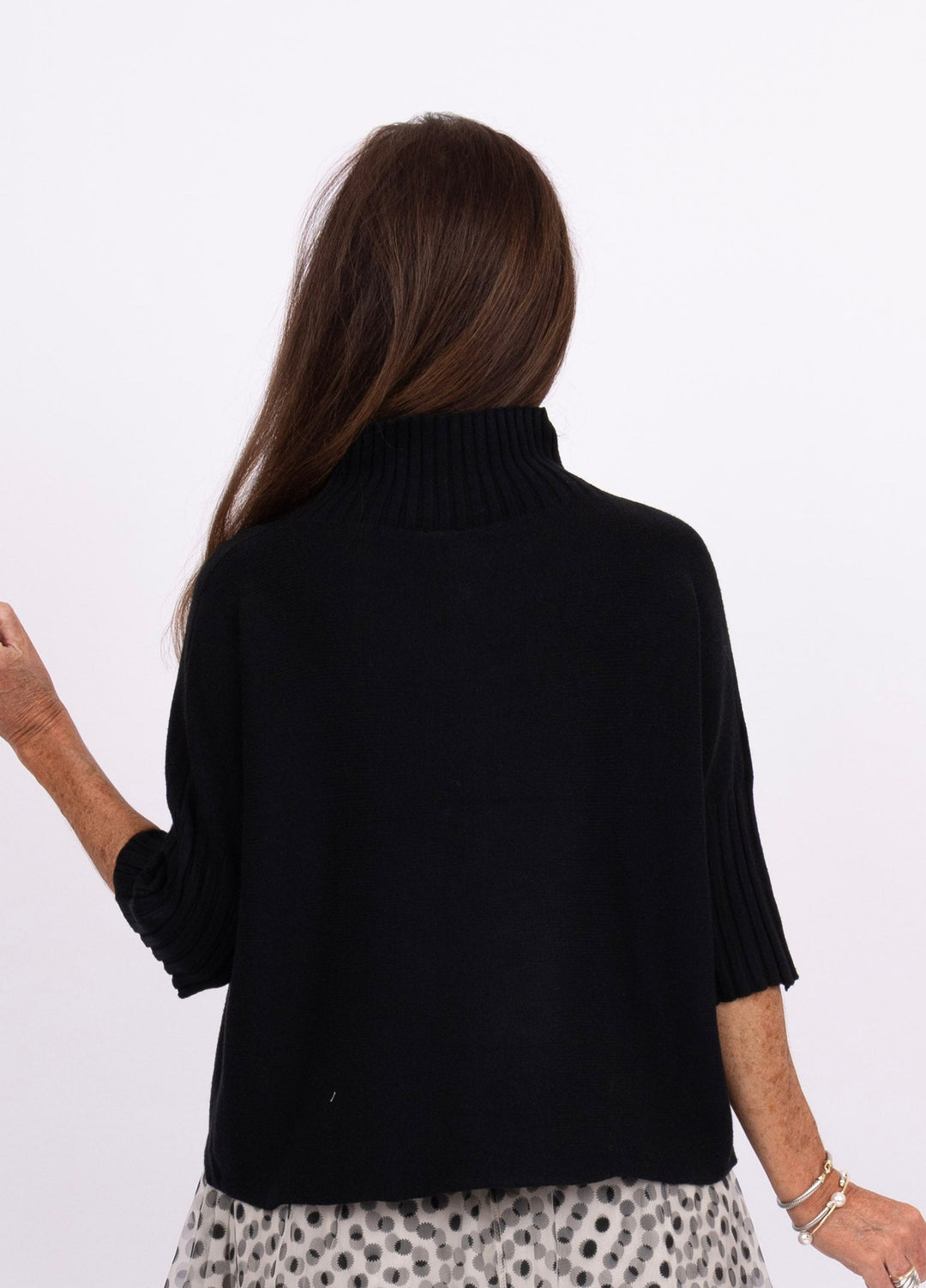 The Maple Turtleneck - Black