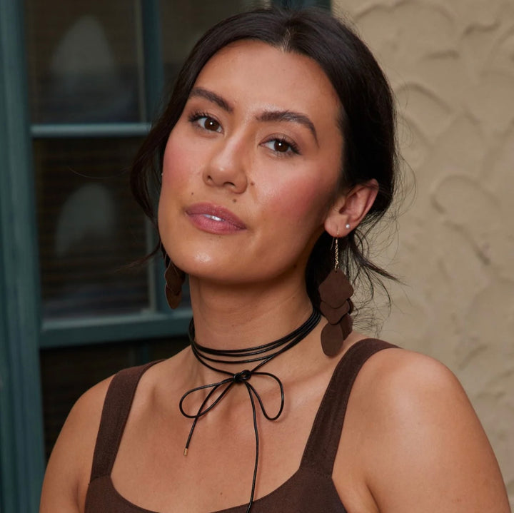 Florence Earrings - Chocolate