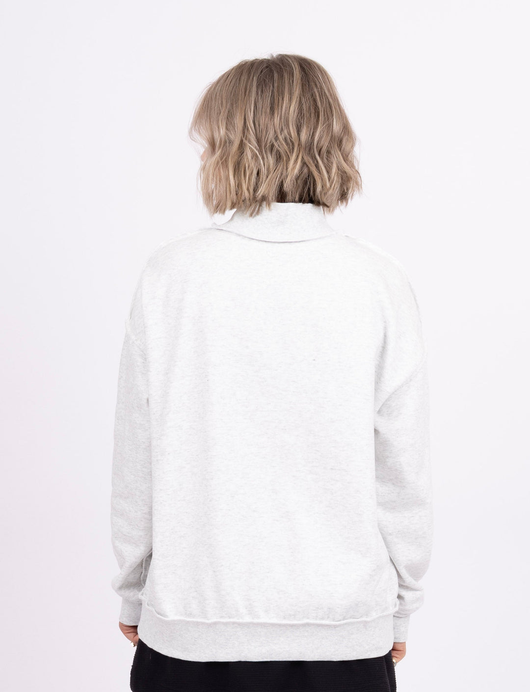 Reversible Mock Neck Sweatshirt - Carolina/GDTBATH