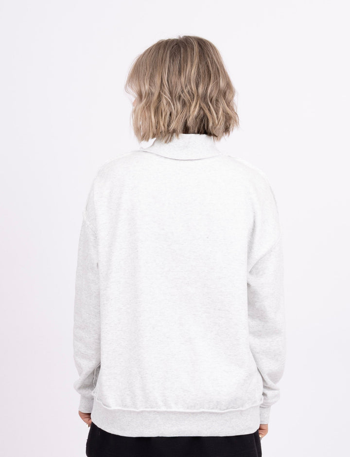 Reversible Mock Neck Sweatshirt - Carolina/GDTBATH