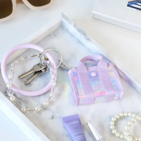 Case-Mate Jelly Tote Bag Keychain - Iridescent