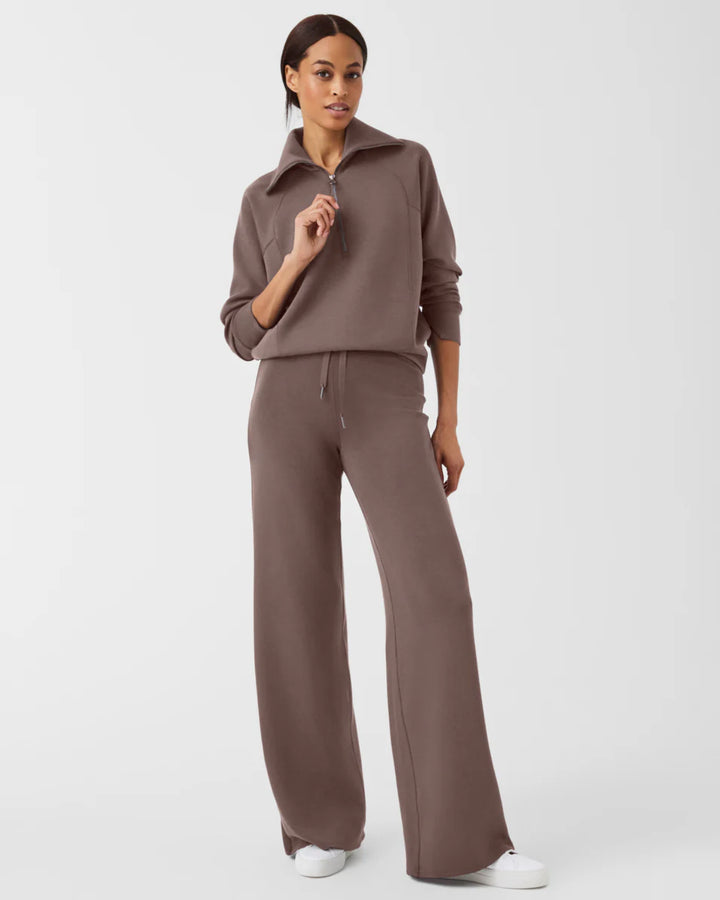 Spanx Air Essentials Wide Leg Pant Smoke