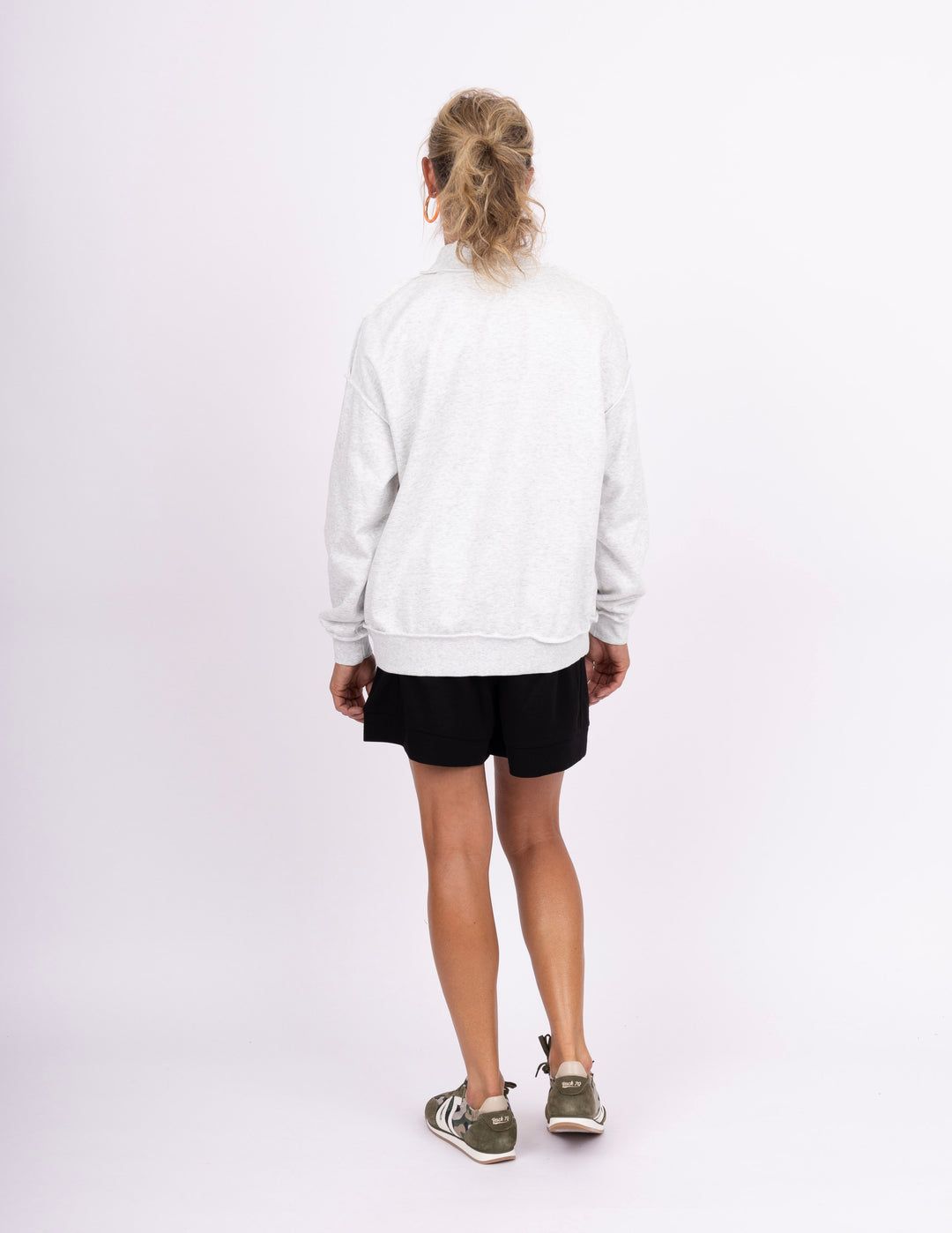 Reversible Mock Neck Sweatshirt - Davie/Eagles